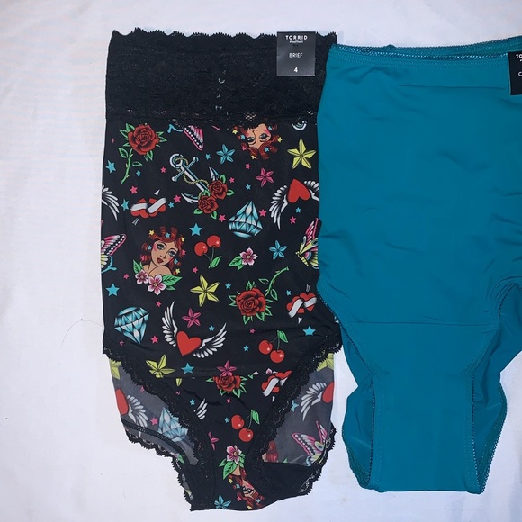 Torrid Curve Brief Panties, Lot of 3 Panties NWT Size 5 - Picture 3 of 14